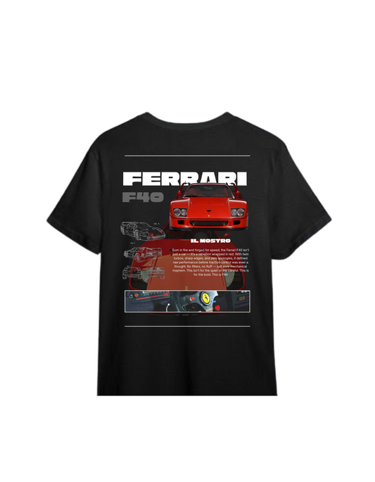 FERRARI F40 OVERSIZED TEE