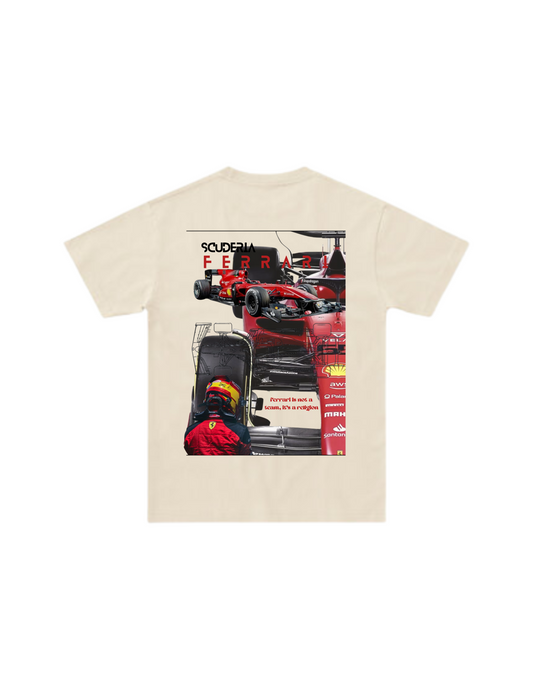 SCUDERIA FERRARI F1 OVERSIZED TEE
