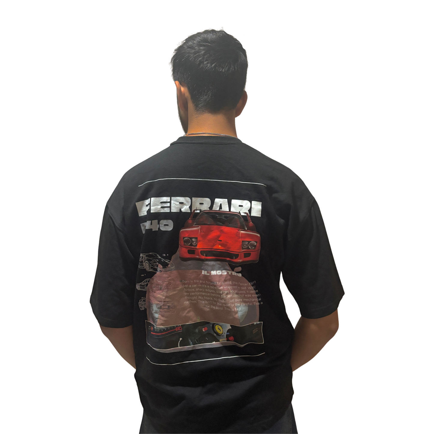FERRARI F40 OVERSIZED TEE