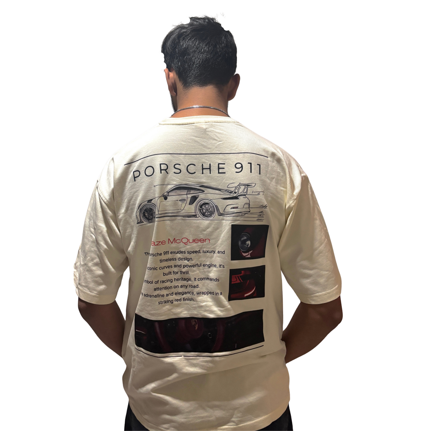 PORSCHE 911 OVERSIZED TEE